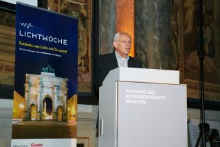 Günter Wehner, 2. Vorsitzender der LiTG Südbayern, Mitveranstalter der Lichtwoche München