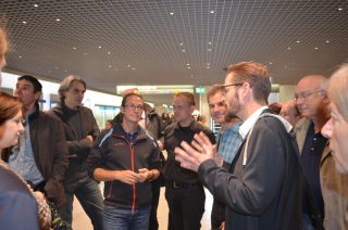 Besichtigung und Vortrag am Hauptbahnhof, u.a. mit Büro Bartenbach und ASW Architekten